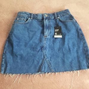 Denim skirt 100% cotton